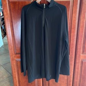 Mens the north face wool quarter zip sweatshirt